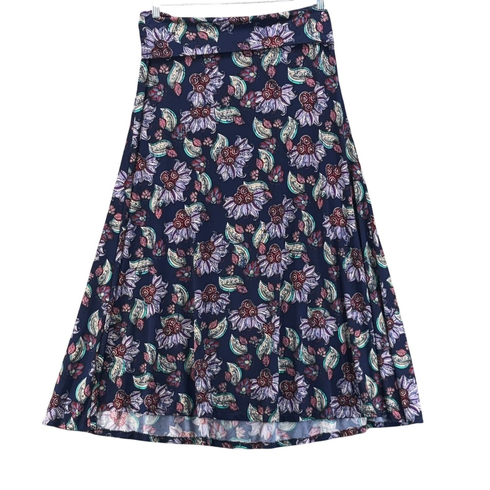 Lularoe Maxi Skirt Navy Large